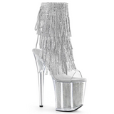 Stunning Beaded Tassel Pole Dance Heels