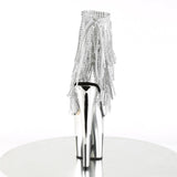 Stunning Beaded Tassel Pole Dance Heels