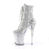 Glitter Gala Sparkling Lace-Up Pole Dancing Heels