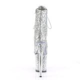 Glitter Gala Sparkling Lace-Up Pole Dancing Heels