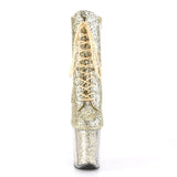 Glitter Gala Sparkling Lace-Up Pole Dancing Heels