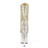Glitter Gala Sparkling Lace-Up Pole Dancing Heels
