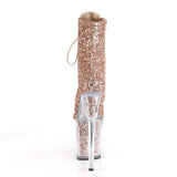 Glitter Gala Sparkling Lace-Up Pole Dancing Heels