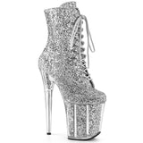 Glitter Gala Sparkling Lace-Up Pole Dancing Heels