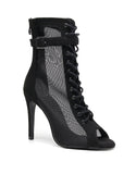 Mystic Breeze Lace-Up Dance Heels