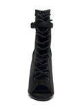 Mystic Breeze Lace-Up Dance Heels