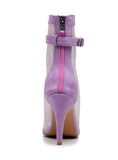 Mystic Breeze Lace-Up Dance Heels