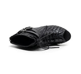 Botas de baile de belleza trenzada