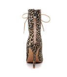Safari Spirit Lace Up Dance Heels