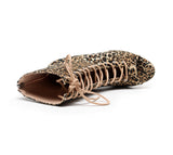 Safari Spirit Lace Up Dance Heels