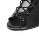 Aurora Dance Heels in Black