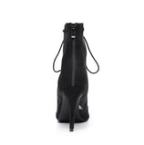 Nightfall Charm Lace Up Professional Dancing Heels