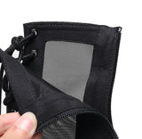 Nightfall Charm Lace Up Professional Dancing Heels