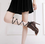 Siren Straps Dance Heels in Brown