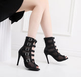 Belle Buckle Dance Heels
