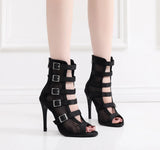 Belle Buckle Dance Heels