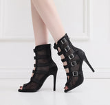Belle Buckle Dance Heels