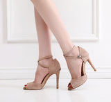 Tacones de baile latino de salón de arena suave