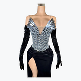 Velvet Shadows Performance Dress