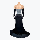 Velvet Shadows Performance Dress