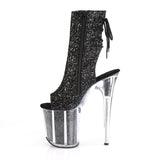 Dazzling Memory Foam Cushioned Professional Pole Heels