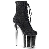 Glitter Gala Sparkling Lace-Up Pole Dancing Heels