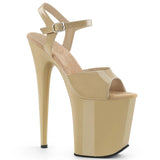 Sleek Silhouette Patent Pole Dance Heels