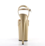 Sleek Silhouette Patent Pole Dance Heels