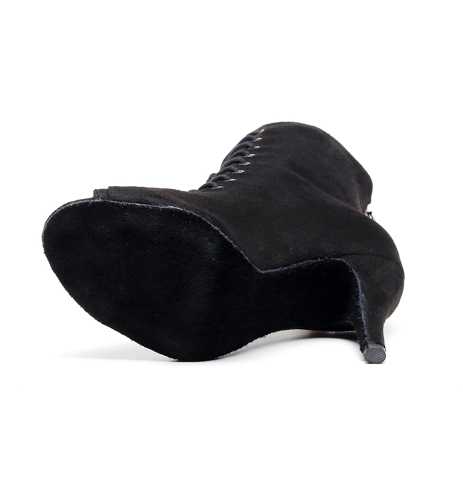 Swankiss ❤︎ EV laceup velour heels