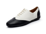 Bicolor Elegance Men's Latin Dance Shoes