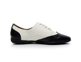 Bicolor Elegance Men's Latin Dance Shoes