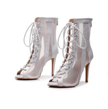 Aurora Dance Heels in White